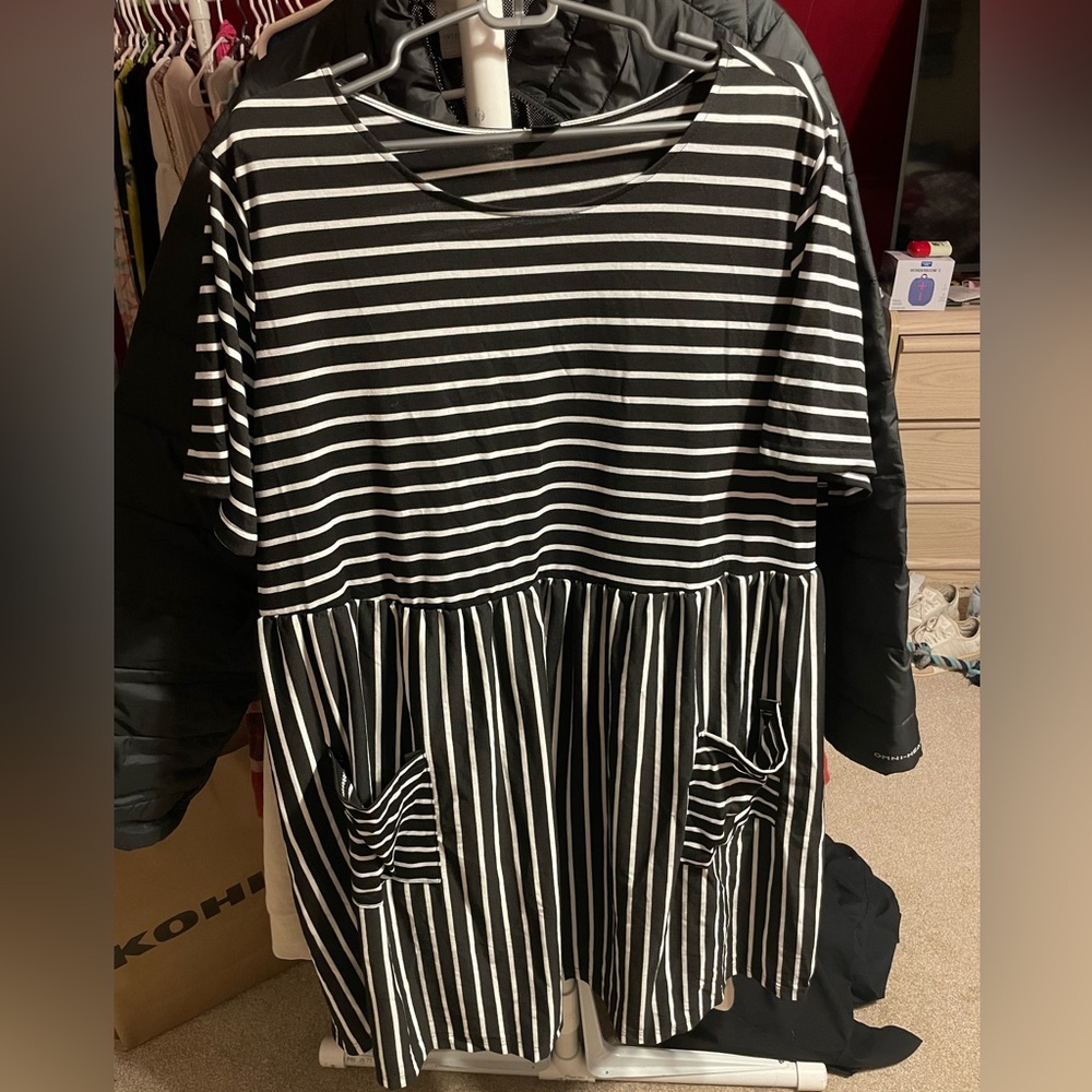 Emery Rose from SHEIN striped women’s dress
